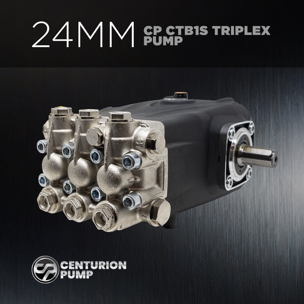 Centurion P8 Belt Drive Triplex 4000 PSI 4.0 GPM Pressure Washer Bare Pump – 85.120.106B