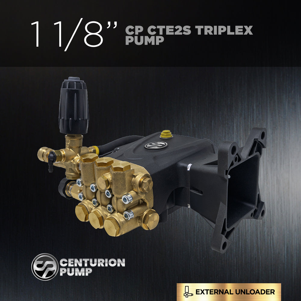 Centurion P6 Direct Drive Triplex 3500 PSI 4.6 GPM Pressure Washer Bare Pump – 85.120.133B