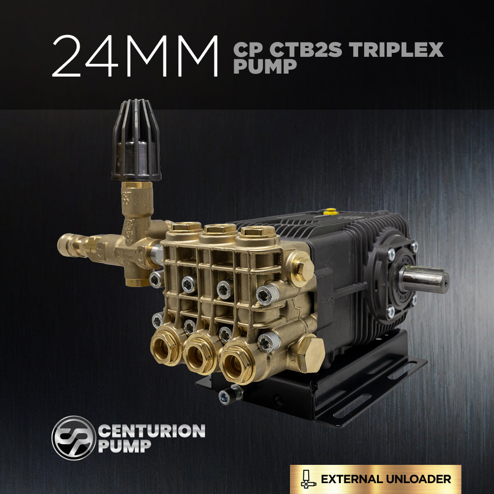 Centurion P10 Belt Drive Triplex 4100 PSI 8.5 GPM Pressure Washer Bare Pump – 85.120.171B