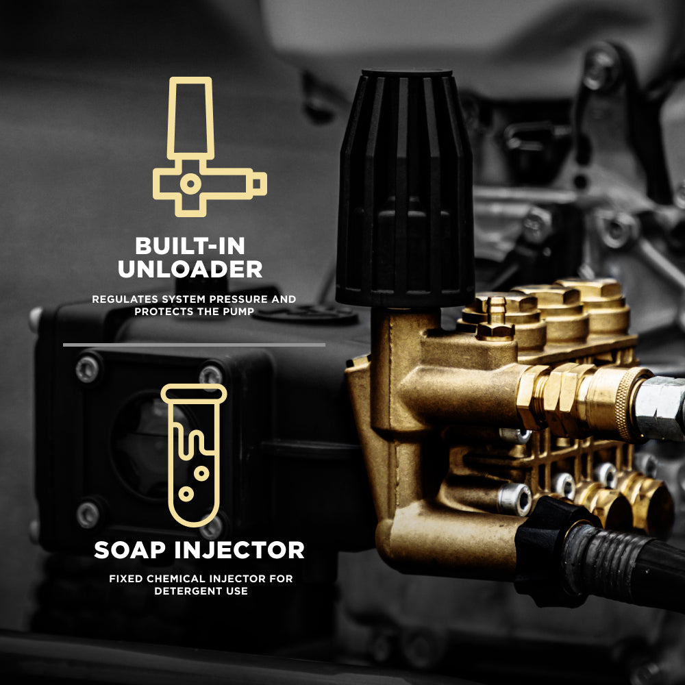 Centurion P5 Direct Drive Triplex 2500 PSI 2.5GPM Pressure Washer Pump - 85.129.183B