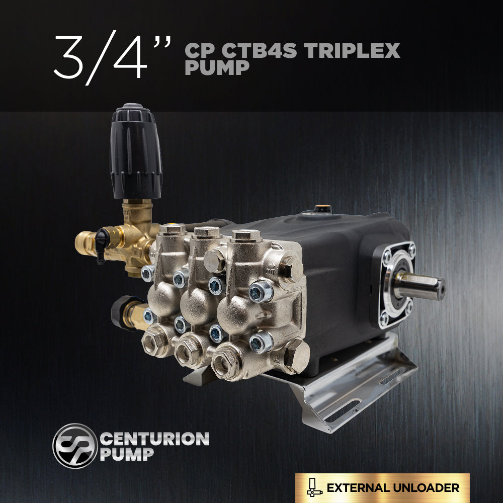 Centurion P8 Belt Drive Triplex 3500 PSI 5.5GPM Pressure Washer Pump - 85.129.190B