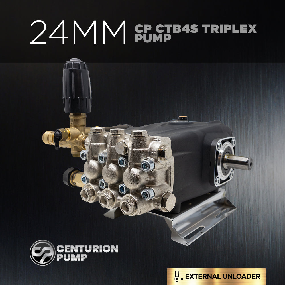 Centurion P8 Belt Drive Triplex 3500 PSI 5.5GPM Pressure Washer Pump - 85.129.190B