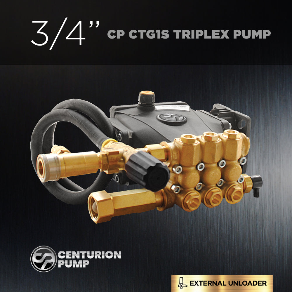 Centurion P3+ Direct Drive Triplex 3100 PSI 3.1GPM Pressure Washer Pump - 85.129.105B