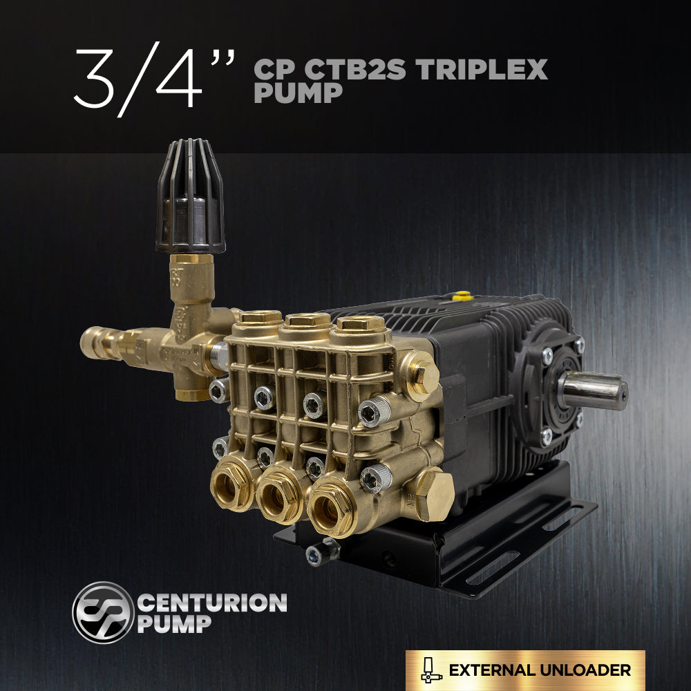 Centurion P10 Belt Drive Triplex 4100 PSI 8.5 GPM Pressure Washer Bare Pump – 85.120.171B