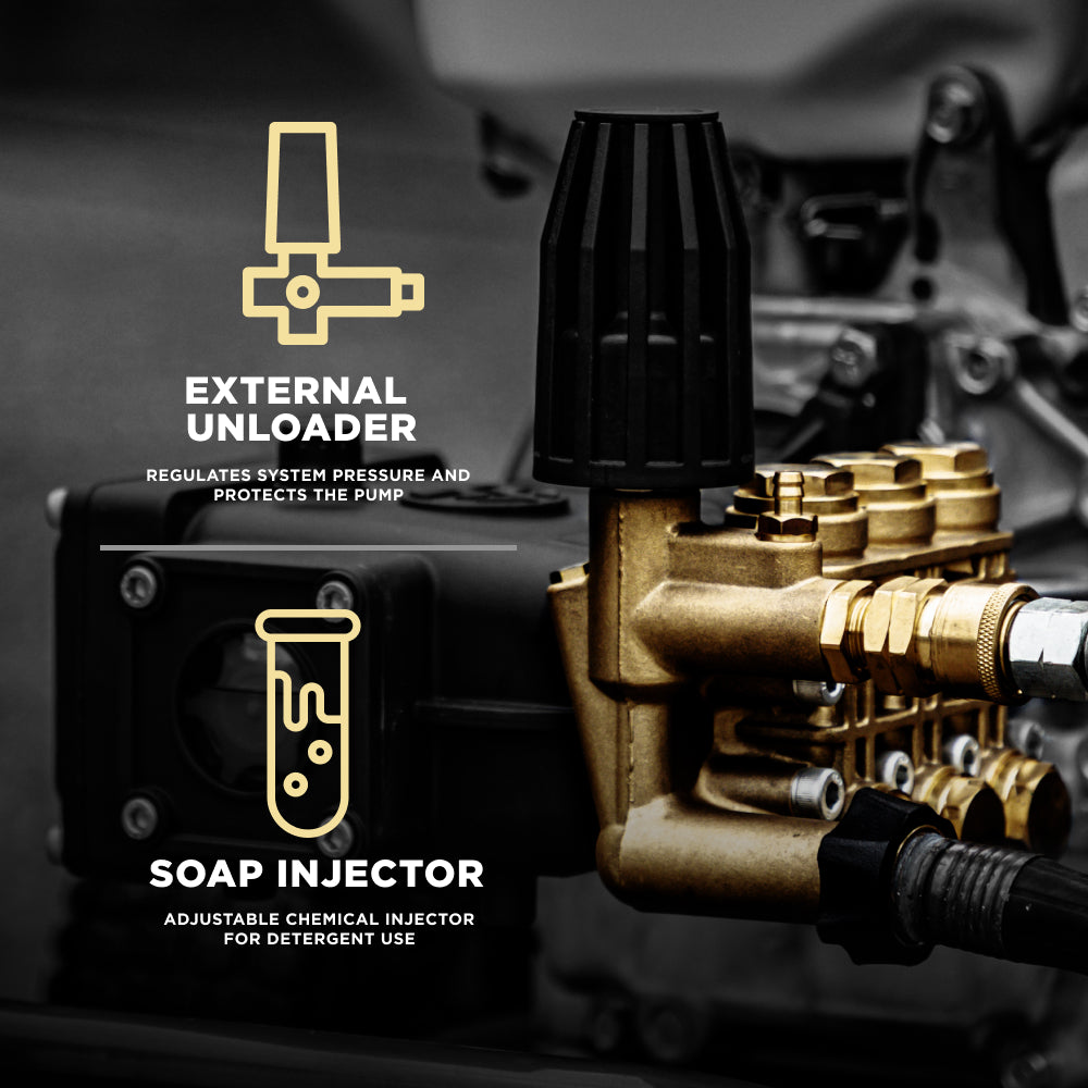 Centurion P10 Belt Drive Triplex 4100 PSI 8.5 GPM Pressure Washer Bare Pump – 85.120.171B